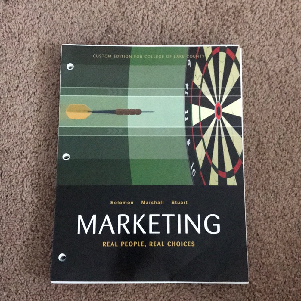 Loose leaf Intro to Marketing College Textbook NEW